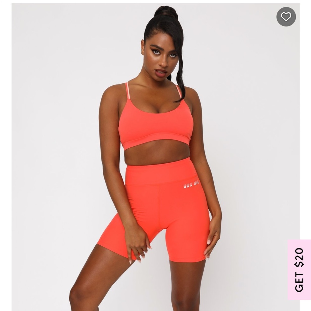 Tangerine shorts